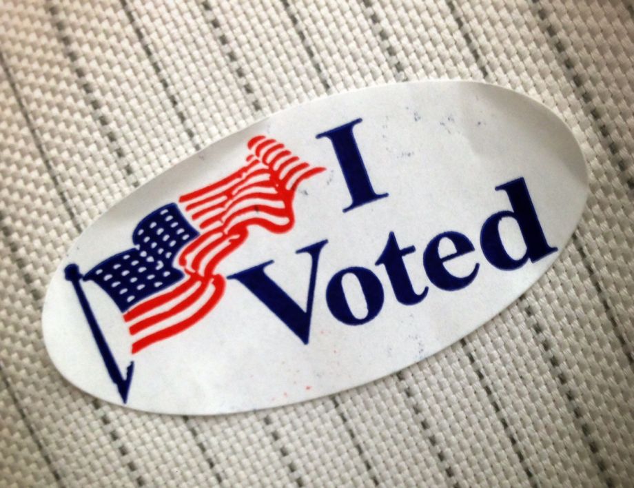 I voted sticker